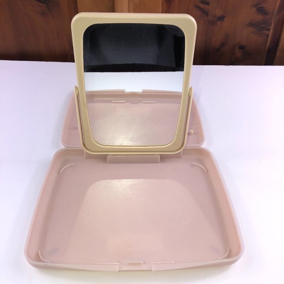 Mary Kay Vintage 2-Sided Mirror Travel Set with Make-up Tray